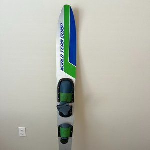 Vintage Water Ski O’BRIEN green cabin decor Wall Art man cave slalom competition